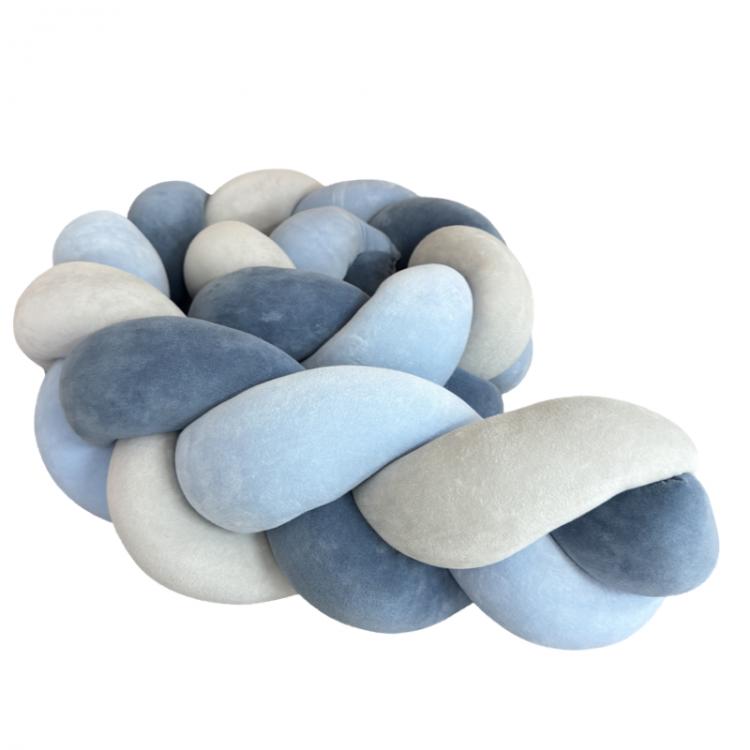 Πλεξούδα Προστατευτικό Κρεβατιού Μωρού