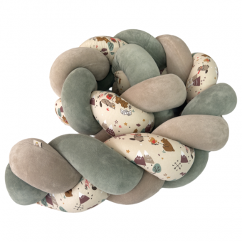 Πλεξουδα Προστατευτικό Κρεβατιού Μωρού