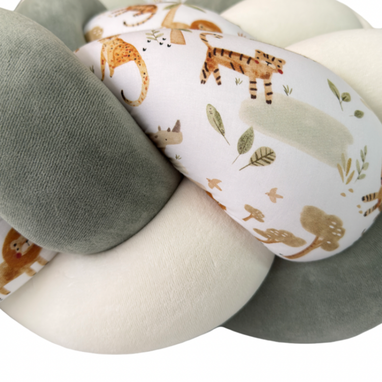 Πλεξούδα Προστατευτικό Κρεβατιού Μωρού