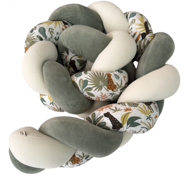 Πλεξούδα Προστατευτικό Κρεβατιού Μωρού