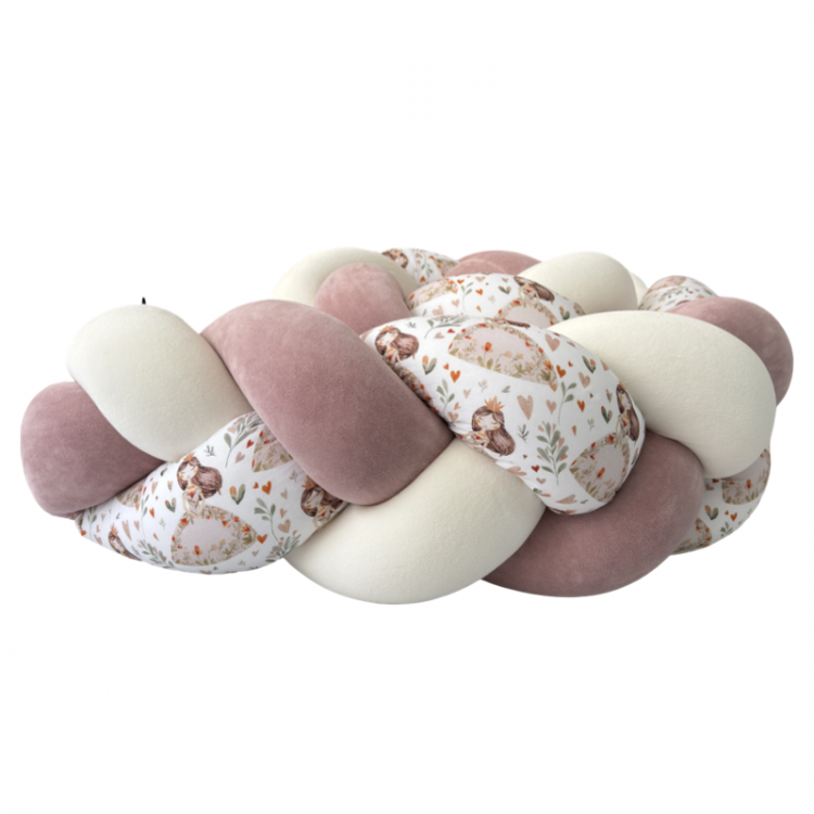 Πλεξούδα Προστατευτικό Κρεβατιού Μωρού