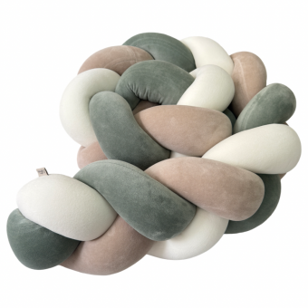 Πλεξούδα Προστατευτικό Κρεβατιού Μωρού