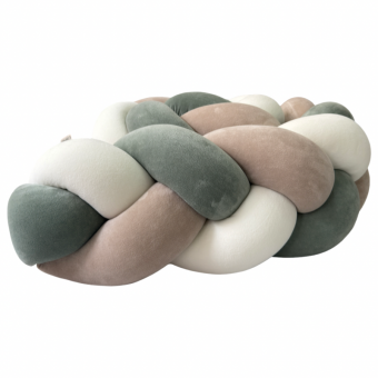 Πλεξούδα Προστατευτικό Κρεβατιού Μωρού