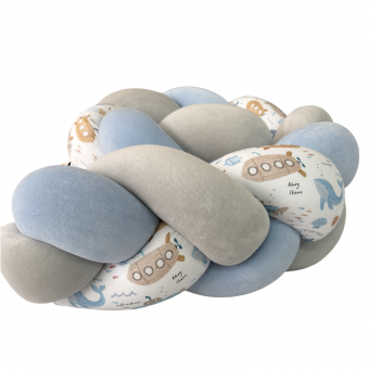 Πλεξούδα Προστατευτικό Κρεβατιού Μωρού