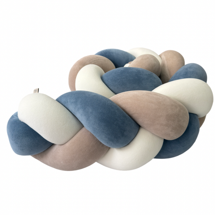 Πλεξούδα Προστατευτικό Κρεβατιού Μωρού