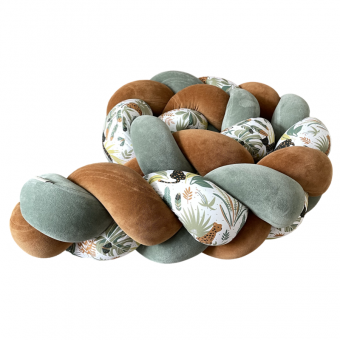 Πλεξούδα Προστατευτικό Κρεβατιού Μωρού