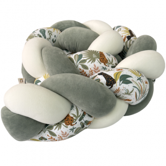 Πλεξούδα Προστατευτικό Κρεβατιού Μωρού