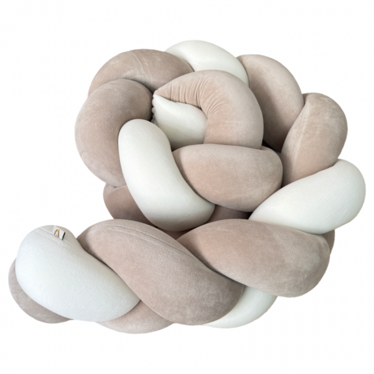 Πλεξούδα Προστατευτικό Κρεβατιού Μωρού