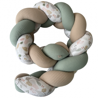 πλεξούδα τριπλής πλέξης