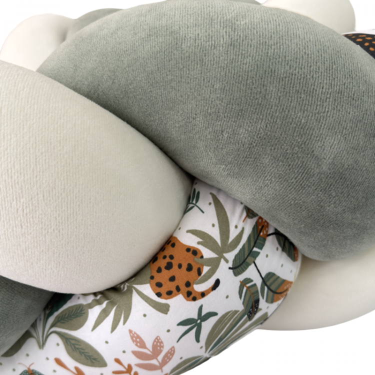 Πλεξούδα Προστατευτικό Κρεβατιού Μωρού