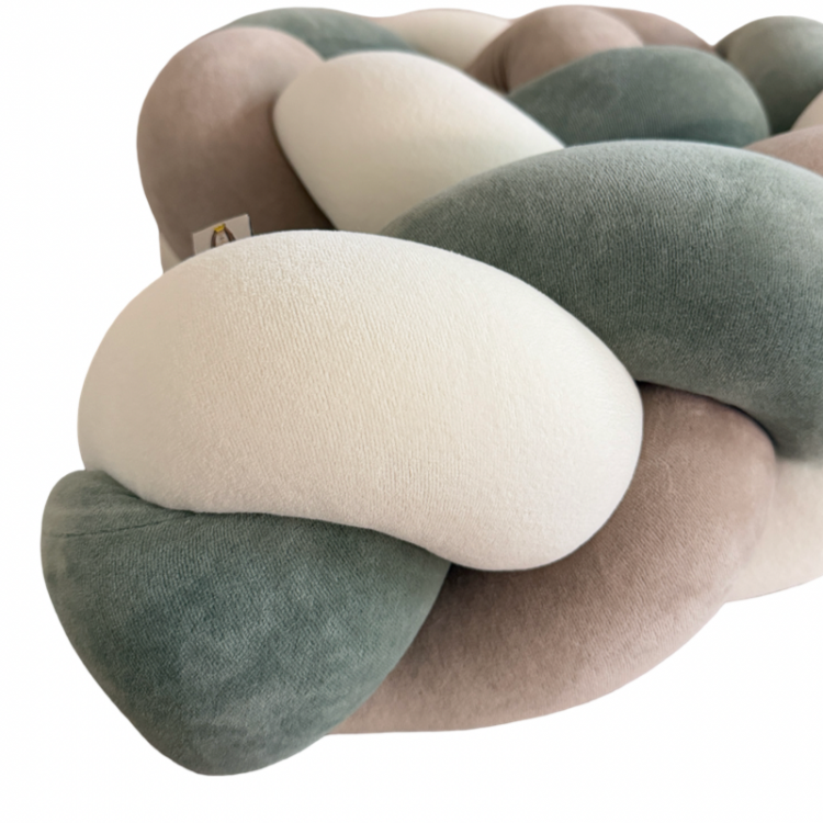 Πλεξούδα Προστατευτικό Κρεβατιού Μωρού