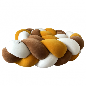 Πλεξουδα Προστατευτικό Κρεβατιού Μωρού