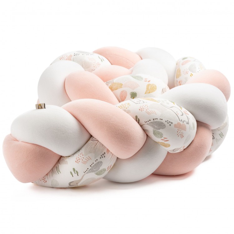 Πλεξούδα Προστατευτικό Κρεβατιού Μωρού