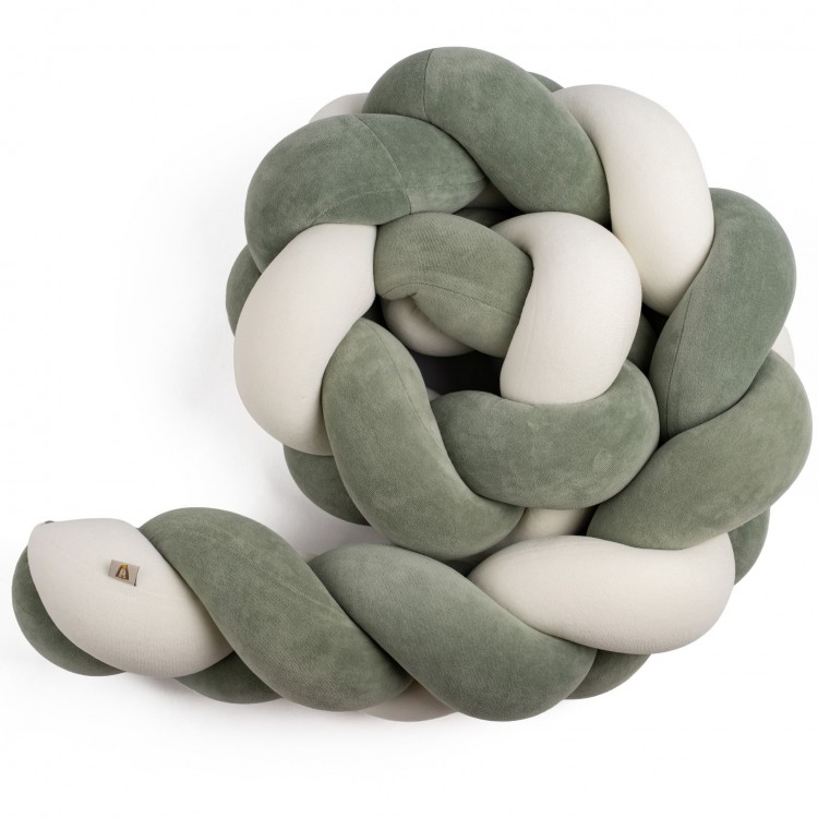 Πλεξούδα Προστατευτικό Κρεβατιού Μωρού