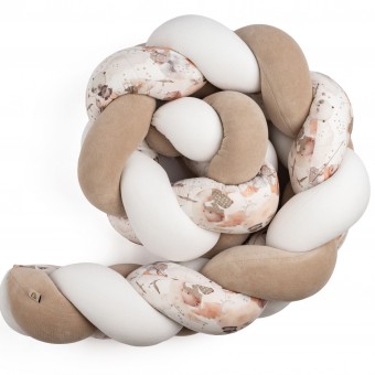 Πλεξούδα Προστατευτικό Κρεβατιού Μωρού