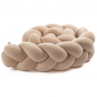 Πλεξούδα Προστατευτικό Κρεβατιού Μωρού