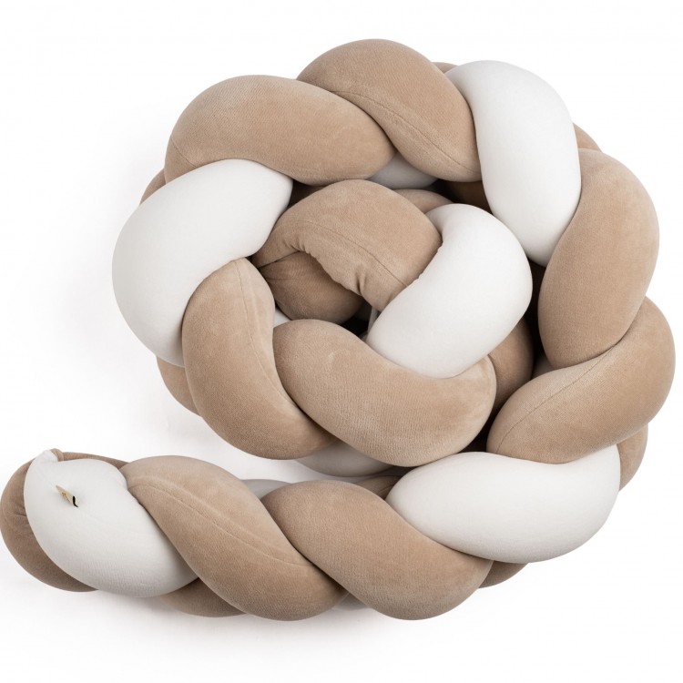 Πλεξούδα Προστατευτικό Κρεβατιού Μωρού