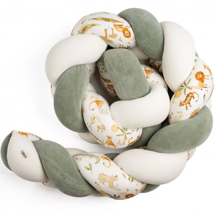 Πλεξούδα Προστατευτικό Κρεβατιού Μωρού