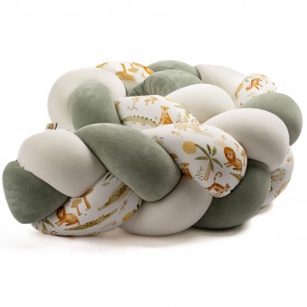 Πλεξούδα Προστατευτικό Κρεβατιού Μωρού