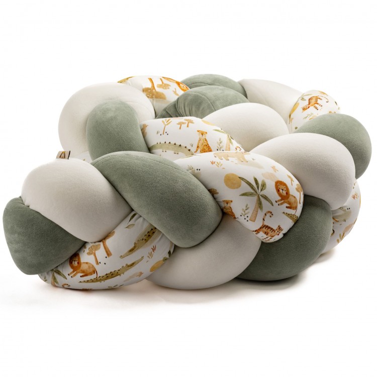 Πλεξούδα Προστατευτικό Κρεβατιού Μωρού